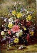unknow artist Floral, beautiful classical still life of flowers.105 Spain oil painting reproduction